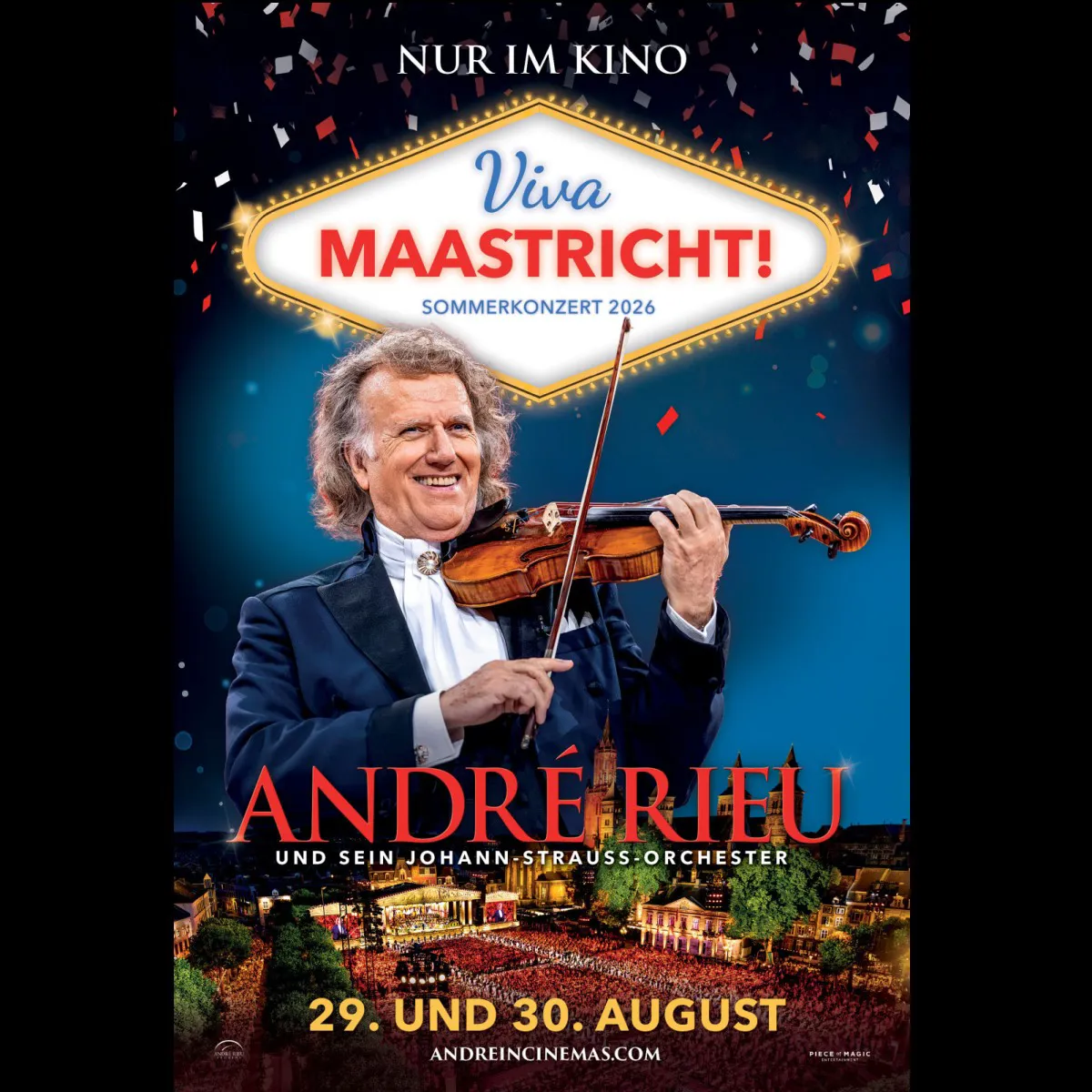 Musikevent: Andre Rieus 2026 Summer Concert: Viva Maastricht!